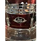 Used Pearl 7 Piece Export Red Drum Kit