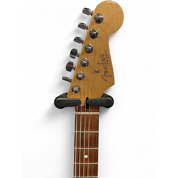 Used Fender Duo Sonic HS Yellow Solid Body Electric Guitar