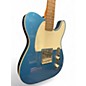 Used Squier CUSTOM ESQUIRE TELECASTER Blue Solid Body Electric Guitar