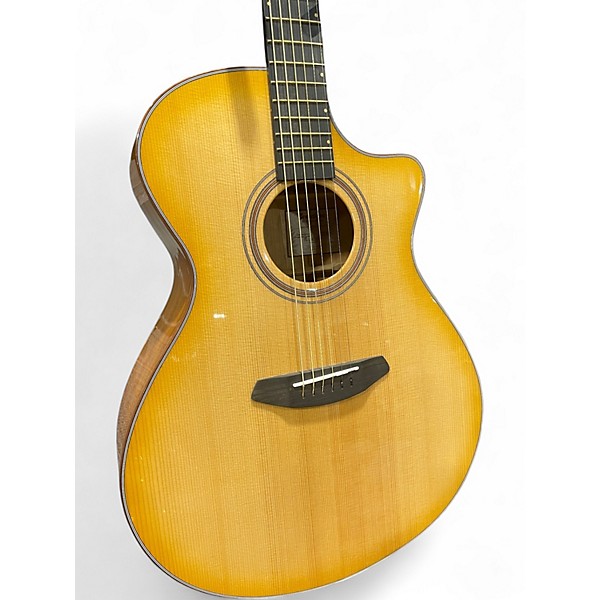 Used Breedlove Artistsa concerto ce Natural shadow Acoustic Electric Guitar