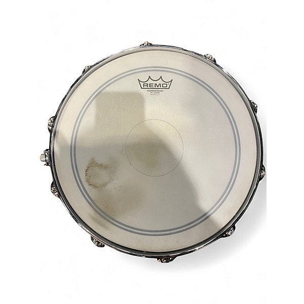 Used DW 14X6.5 COLLECTOR'S SERIES SNARE BLACK CHROME OVER BRASS BLACK CHROME Drum