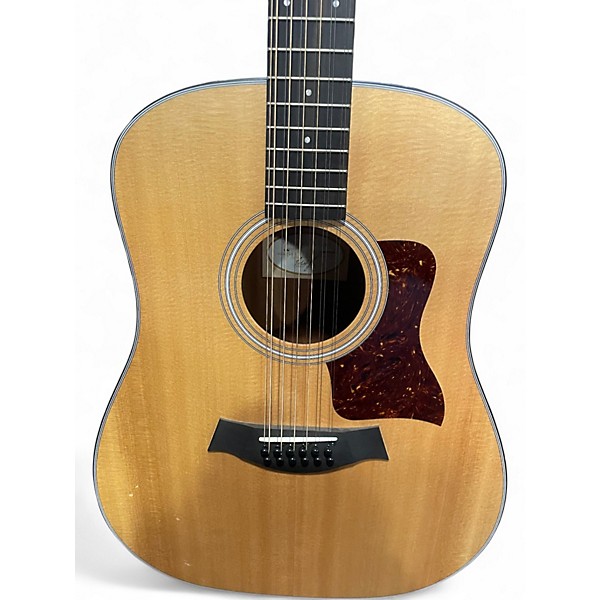 Used Taylor 150e Natural 12 String Acoustic Electric Guitar