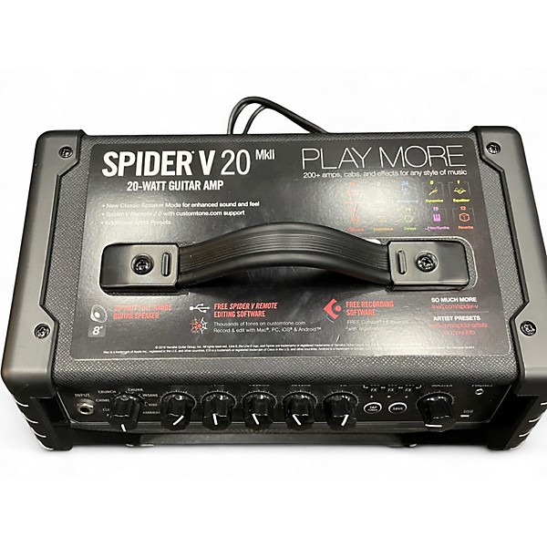 Used 2025 Line 6 SPIDER V20 MK II Guitar Combo Amp