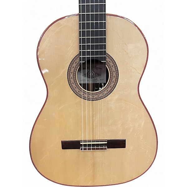 Used Darren Hippner bouchet Natural Acoustic Guitar