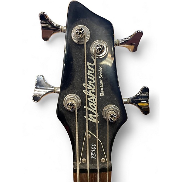 Used Washburn XB100 Natural Electric Bass Guitar
