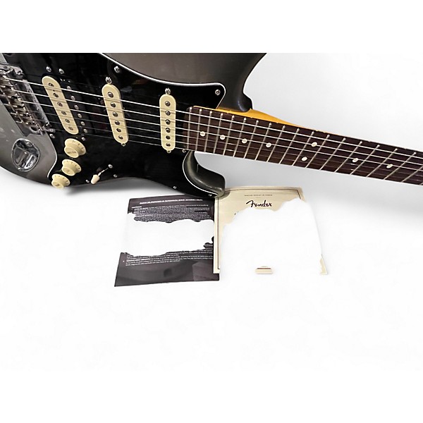 Used 2022 Fender American Professional II Stratocaster Mercury Solid Body Electric Guitar