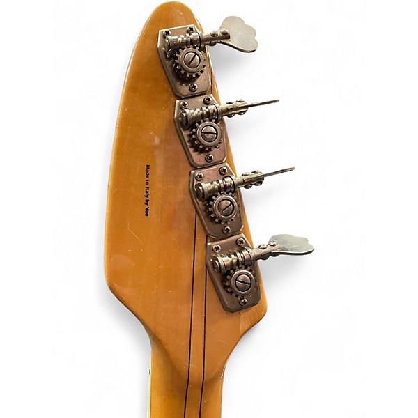 Vintage 1960s VOX v-250 Desert Burst Electric Bass Guitar