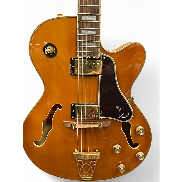 Used Epiphone Joe Pass Emperor II  Natural Hollow Body Electric Guitar