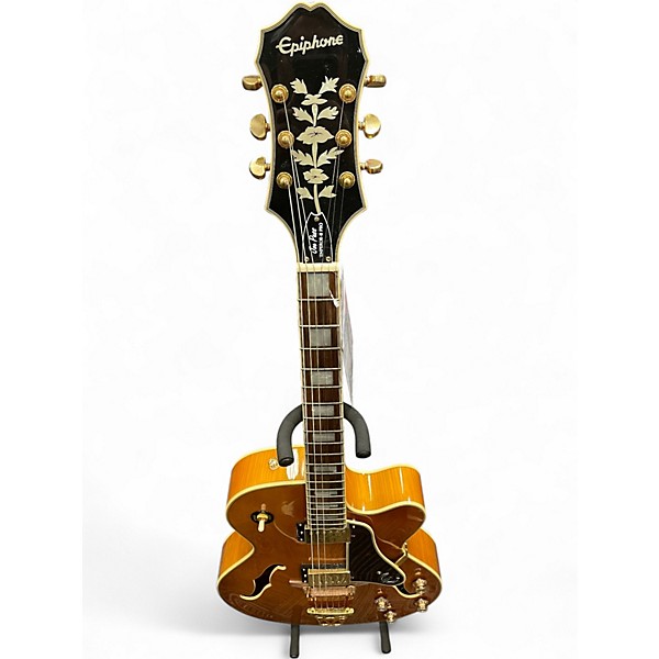 Used Epiphone Joe Pass Emperor II  Natural Hollow Body Electric Guitar