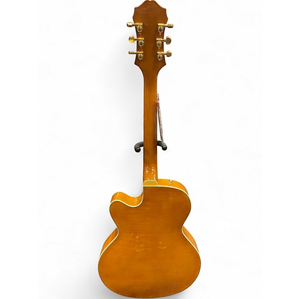 Used Epiphone Joe Pass Emperor II  Natural Hollow Body Electric Guitar