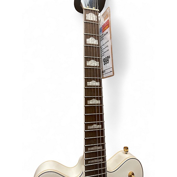 Used Gretsch Guitars G5422GLH Alpine White Hollow Body Electric Guitar