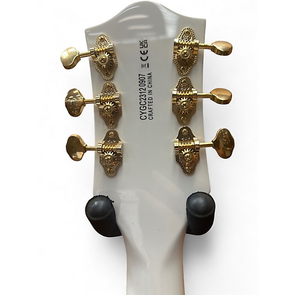 Used Gretsch Guitars G5422GLH Alpine White Hollow Body Electric Guitar