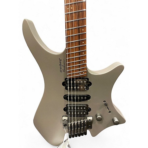 Used strandberg BODEN FUSION 6 TITANIUM Gray Solid Body Electric Guitar