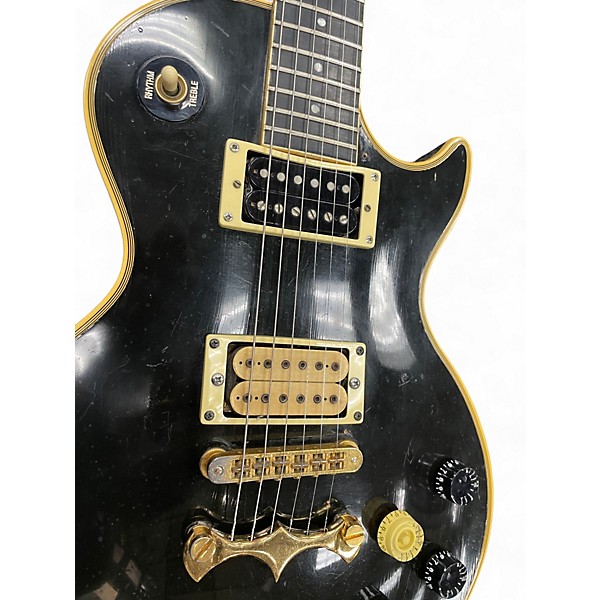 Vintage 1985 Gibson Les Paul Studio Ebony Solid Body Electric Guitar