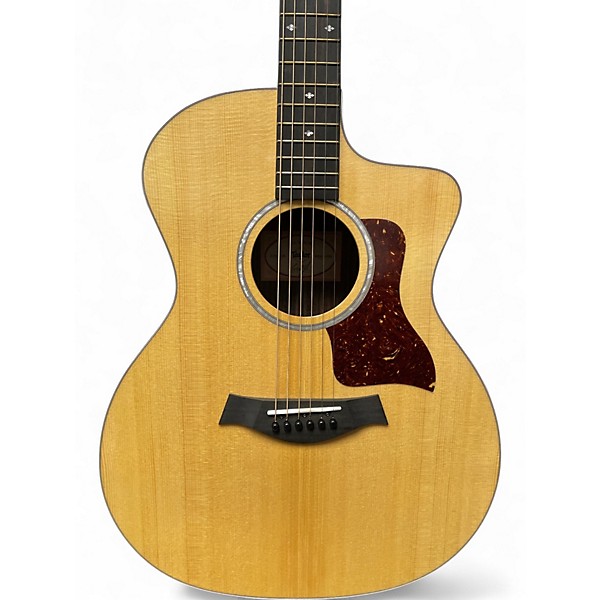 Used 2020s Taylor 214CE DLX NATURAL Acoustic Electric Guitar