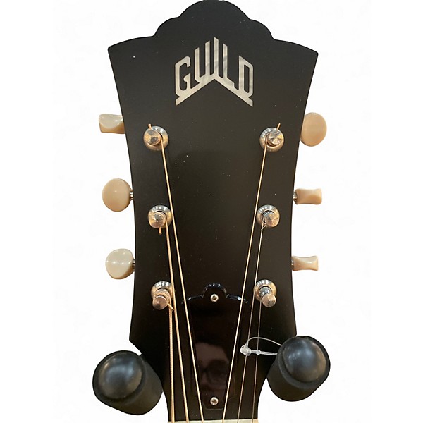 Used Guild f40 standard Natural Acoustic Guitar