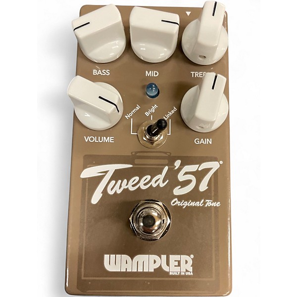 Used Wampler Tweed '57 Vintage Overdrive Effect Pedal