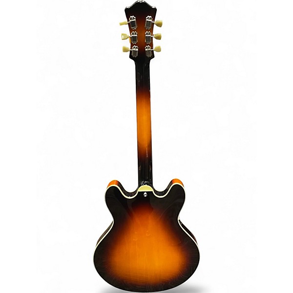 Used Eastman T386L-SB 2 Color Sunburst Hollow Body Electric Guitar
