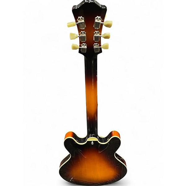 Used Eastman T386L-SB 2 Color Sunburst Hollow Body Electric Guitar