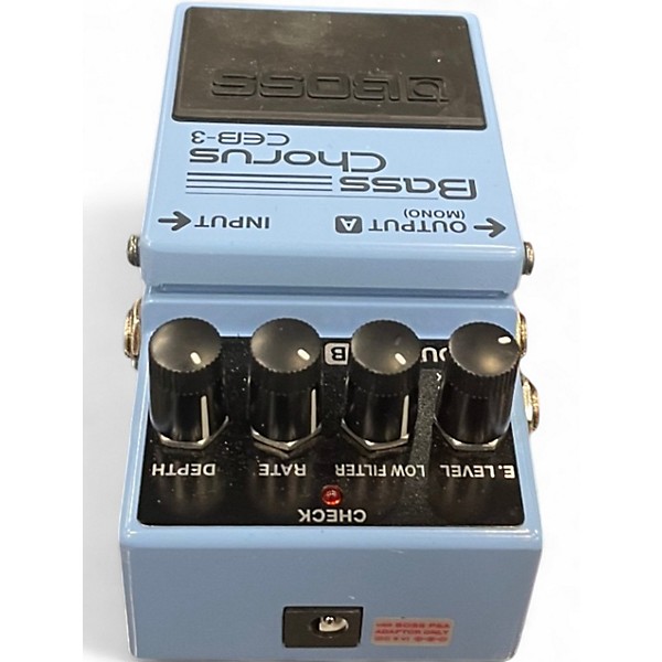 Used BOSS CEB3 Bass Chorus Bass Effect Pedal