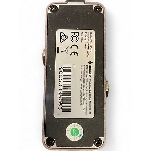 Used Donner harmonic square Effect Pedal