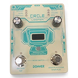 Used Donner circle looper Pedal