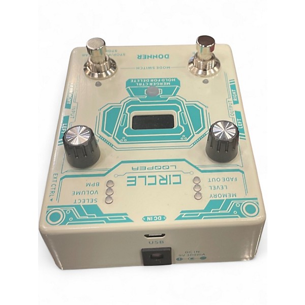 Used Donner circle looper Pedal