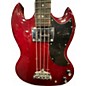 Used Epiphone SG Bass Trans Red Electric Bass Guitar