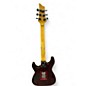 Used Schecter Omen Extreme 6-FR Black Cherry Solid Body Electric Guitar