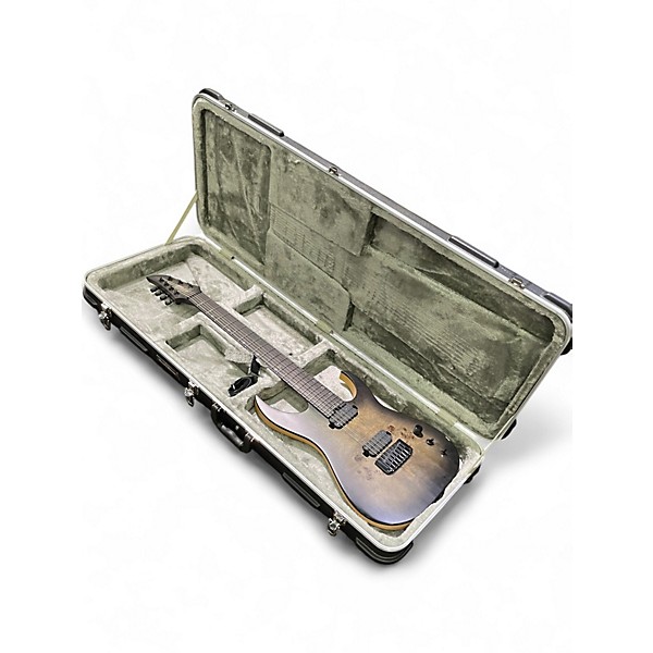 Used Schecter Guitar Research KM-7 MKIII TRANS BLACK BURST Solid Body Electric Guitar