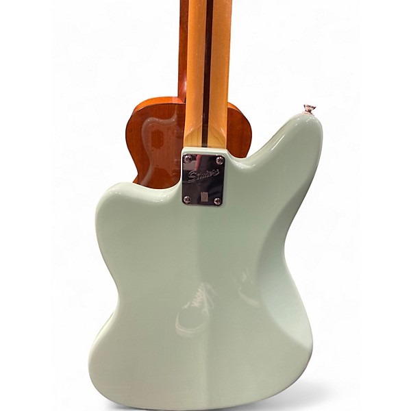 Used Squier Vintage Modified Jaguar Seafoam Green Solid Body Electric Guitar