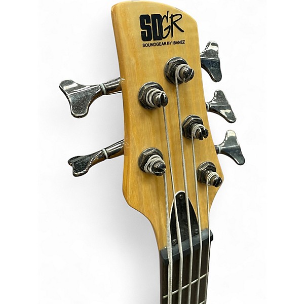 Used 2003 Ibanez SRX 705 Natural Electric Bass Guitar