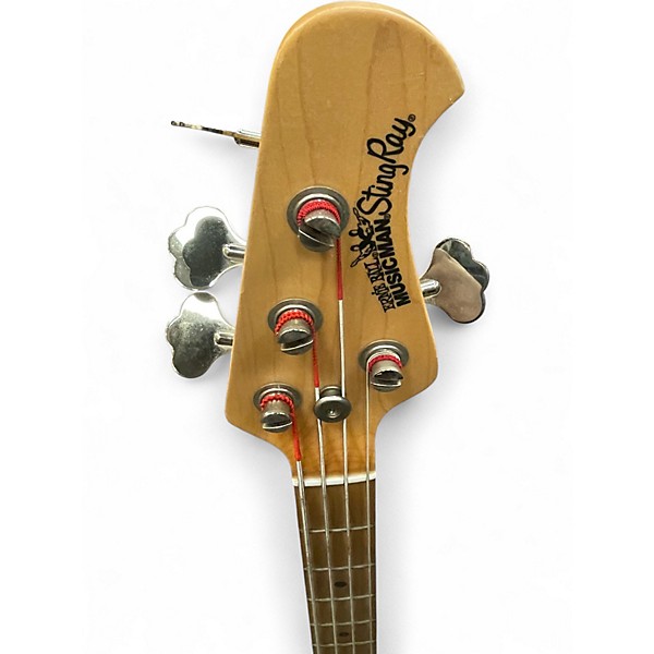 Used 2003 Ernie Ball Music Man Stingray 4 String Black Electric Bass Guitar