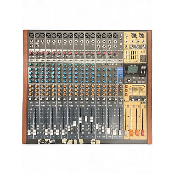 Used 2020 TASCAM Model 24 Powered Mixer