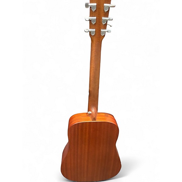 Used Martin D Jr E Natural Acoustic Electric Guitar