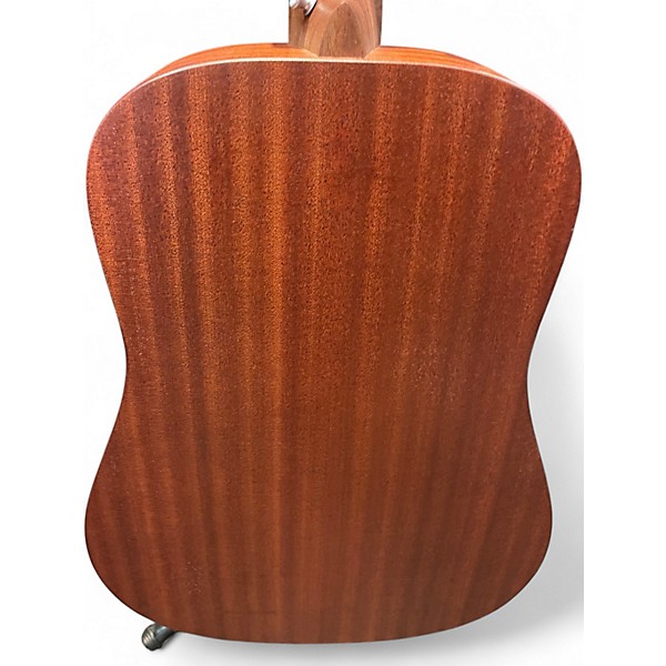 Used Martin D Jr E Natural Acoustic Electric Guitar