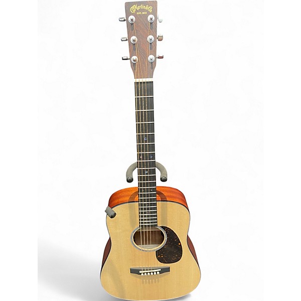 Used Martin D Jr E Natural Acoustic Electric Guitar