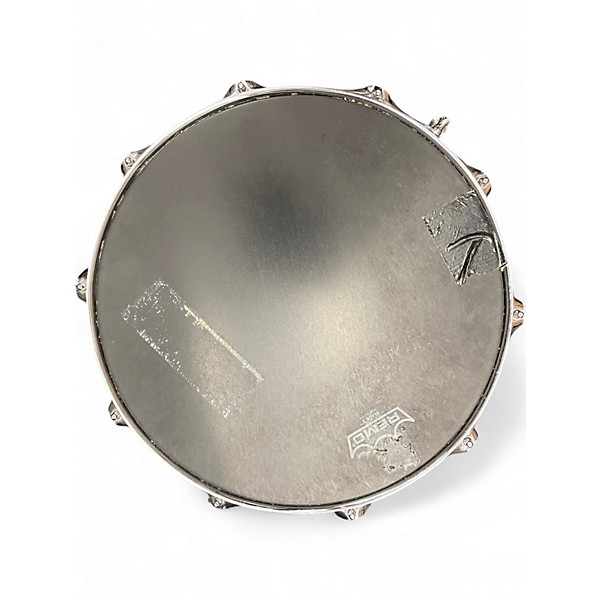 Used Ludwig 14X6 Black Magic Snare Black Drum