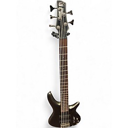 Used Ibanez SR305 5 String Silverburst Electric Bass Guitar
