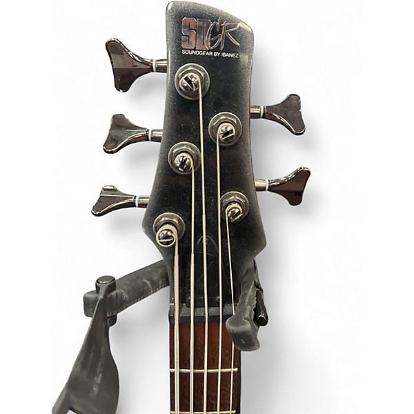 Used Ibanez SR305 5 String Silverburst Electric Bass Guitar