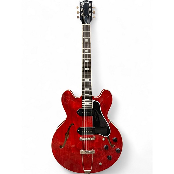 Used 2025 Gibson ES330 Heritage Cherry Hollow Body Electric Guitar