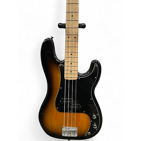 Used Squier P BASS 2 Color Sunburst Electric Bass Guitar