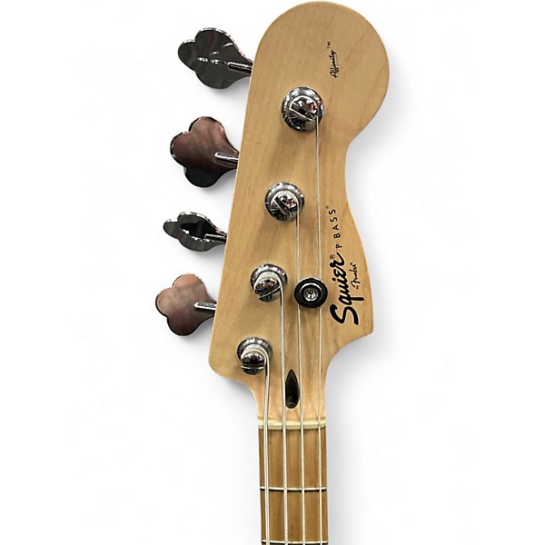 Used Squier P BASS 2 Color Sunburst Electric Bass Guitar