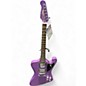Used HardLuck Kings SPIDER Purple Solid Body Electric Guitar thumbnail
