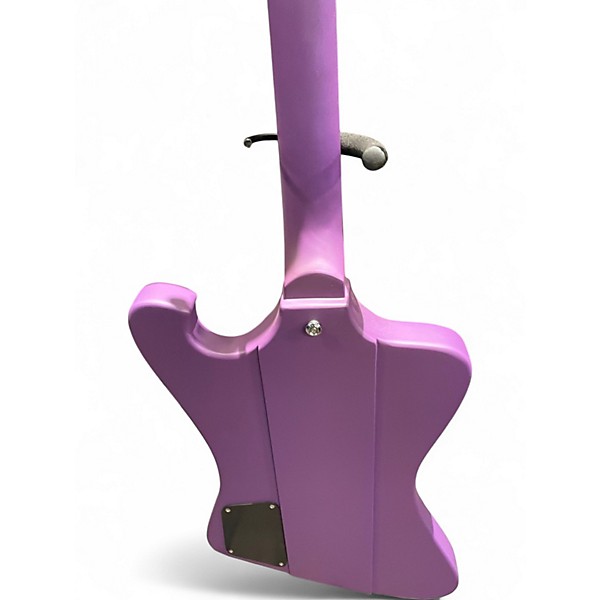 Used HardLuck Kings SPIDER Purple Solid Body Electric Guitar