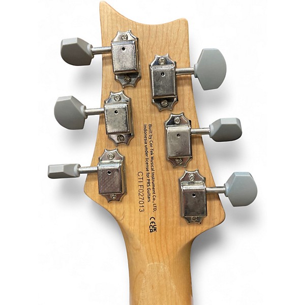 Used PRS SE Silver Sky Cream Solid Body Electric Guitar