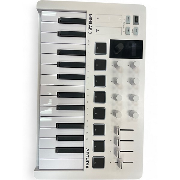 Used Arturia Minilab 3 MIDI Controller