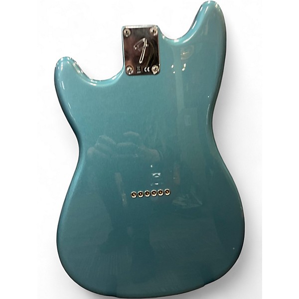 Used 2020 Fender Duo Sonic Blue Solid Body Electric Guitar