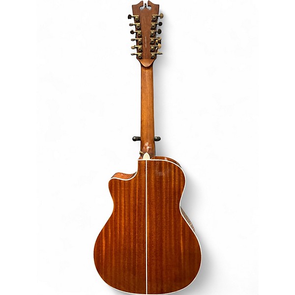 Used D'Angelico DAPG212 3 Color Sunburst 12 String Acoustic Electric Guitar