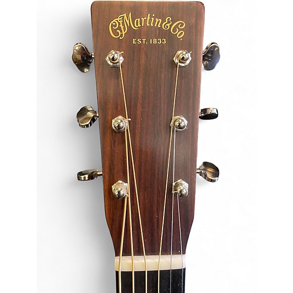 Used Martin Custom Shop 18 Adirondack Spruce-Mahagony Natural Acoustic Electric Guitar